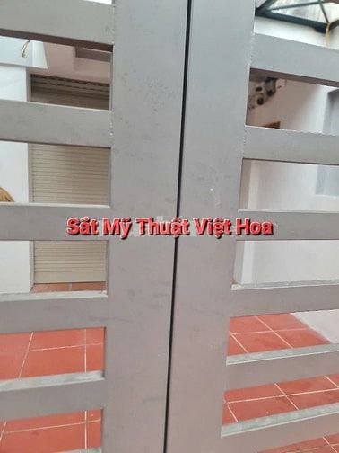 Cổng inox phun sơn tĩnh điện cao cấp, đẹp, bền