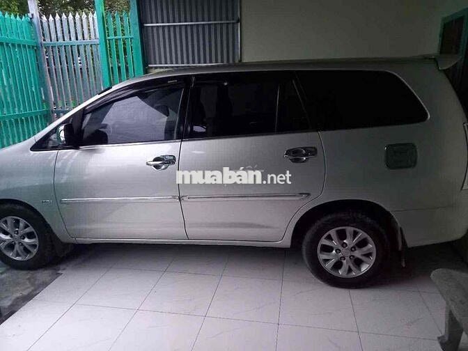 Toyota Innova 2008 7 chỗ Bạc ghế da