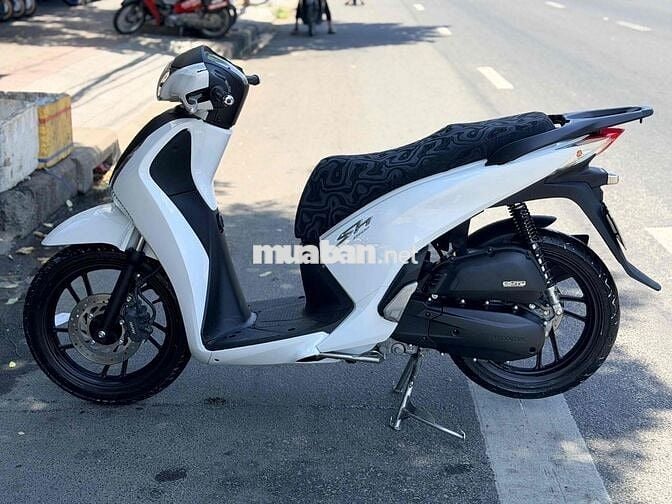 Honda SH 150 2014 Trắng đen đèn led 2 tầng biễn 43