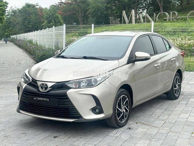 Toyota Vios E 1.5 Tự động 2022 bao zin bao chếch
