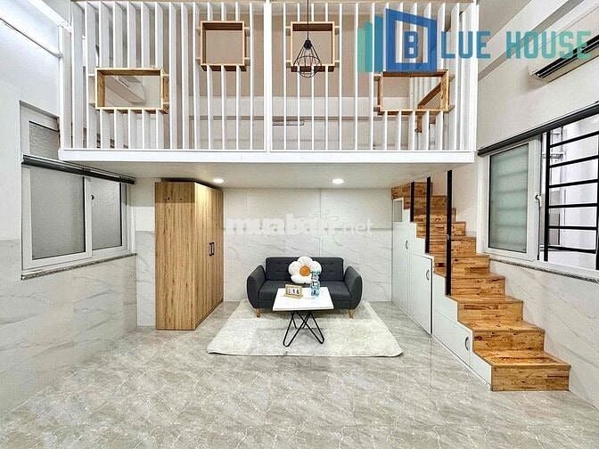 Duplex 35m2 - Tách Bếp - Ở 4 Người 4 Xe Thoai Mái ngay Etown Cộng Hoà