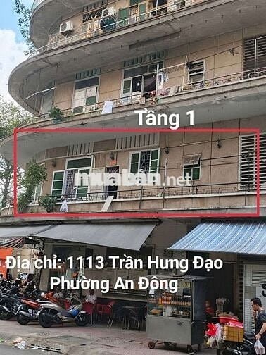 Chính chủ cho thuê Chung Cư Mặt Tiền Đường Trần Hưng Đạo Q5 cũ