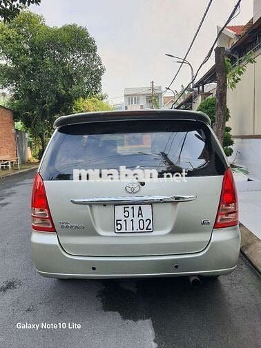 Toyota Innova G 2006 Vàng cát Số sàn