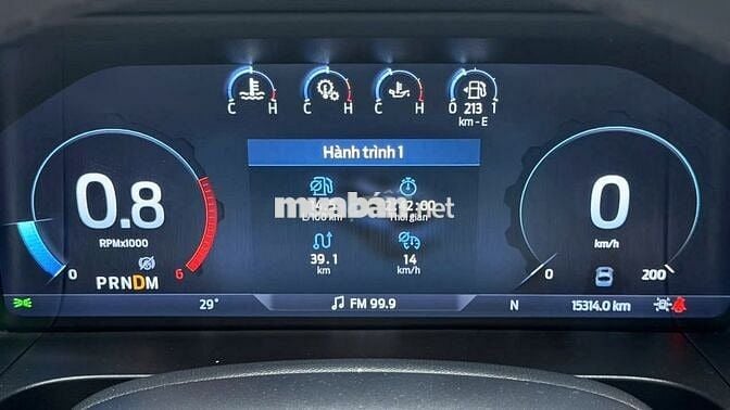 Ford Everest Titanium 2025 Xám 15.200 km
