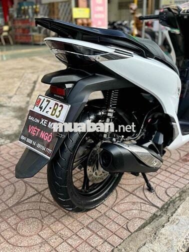 Honda SH Nam 125cc Phanh CBS 2023 Trắng đen
