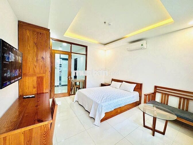 Căn Hộ 1PN Cách Biển 500m | Yên Tĩnh | Không Có Công Trình