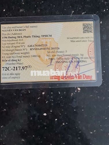 Kia Soluto 2022 Trắng 80.000 km