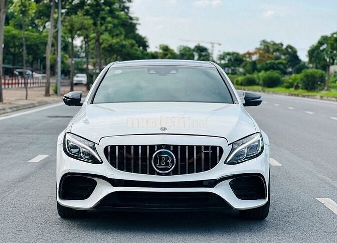 Mercedes C300 AMG 2017 Trắng 80000 miles