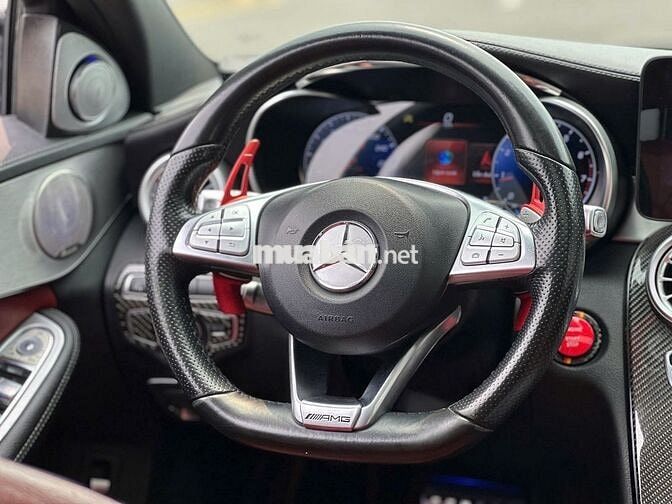 Mercedes C300 AMG 2017 Trắng 80000 miles
