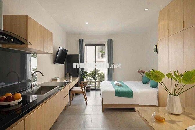Căn hộ Studio full nội thất ban công thoáng Trần Hưng Đạo, quận 5