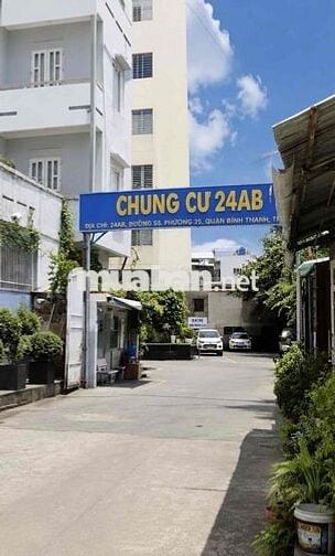 🔥Căn Hộ Chung cư 24AB, Đường D5, P25, Bình Thạnh👉 74m2, 2PN, 2WC