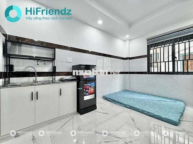 PHÒNG STUDIO CỬA SỔ TRỜI, FULL NỘI THẤT, NGAY CHỢ BÀ CHIỄU