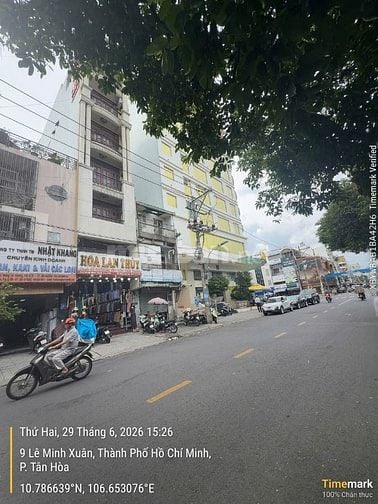 Bán nhà 100m2 - 2 mặt tiền đường Lê Minh Xuân, Tân Bình