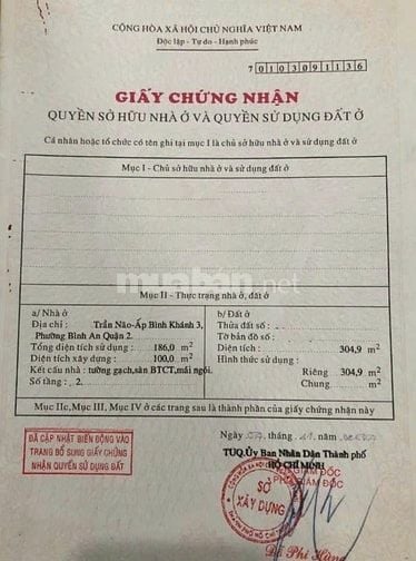Bán quỹ đất vàng 670m2 mặt tiền rần Não, Q2, ngang khủng 12,6m nở hậu