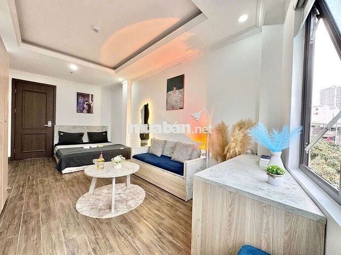 Căn Hộ 1PN Tách Bếp - Cửa Sổ View City - Gần ĐH Hutech, Uef, GTVT, HIU