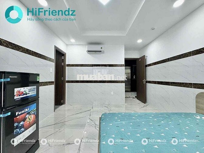 PHÒNG STUDIO CỬA SỔ TRỜI, FULL NỘI THẤT, NGAY CHỢ BÀ CHIỄU