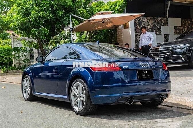 Audi TT Coupe SLine 2017 Xanh Tự động 7 cấp