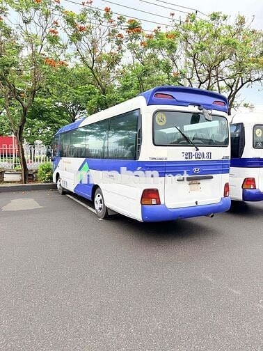 Hyundai County 2014 Xanh Trắng 29 chỗ Số sàn