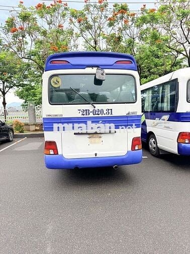 Hyundai County 2014 Xanh Trắng 29 chỗ Số sàn