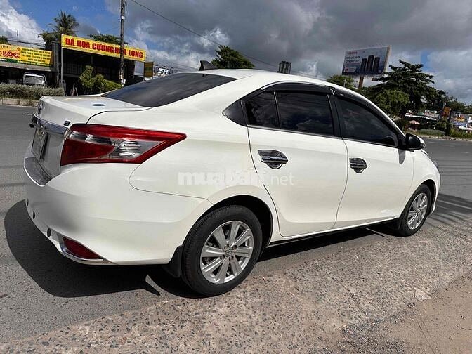 Toyota Vios 1.5E MT 2017 Số sàn Trắng