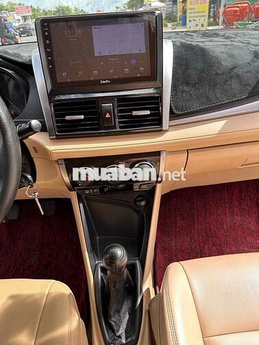 Toyota Vios 1.5E MT 2017 Số sàn Trắng