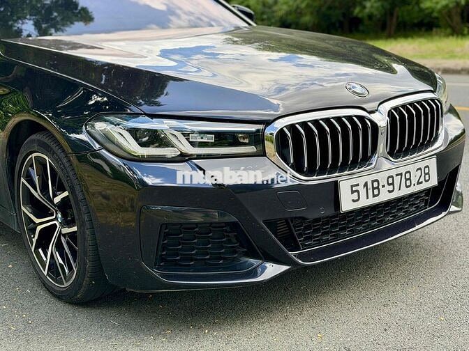 BMW 520i M-Sport 2021 8600 km Đen