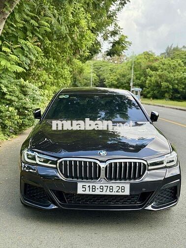 BMW 520i M-Sport 2021 8600 km Đen
