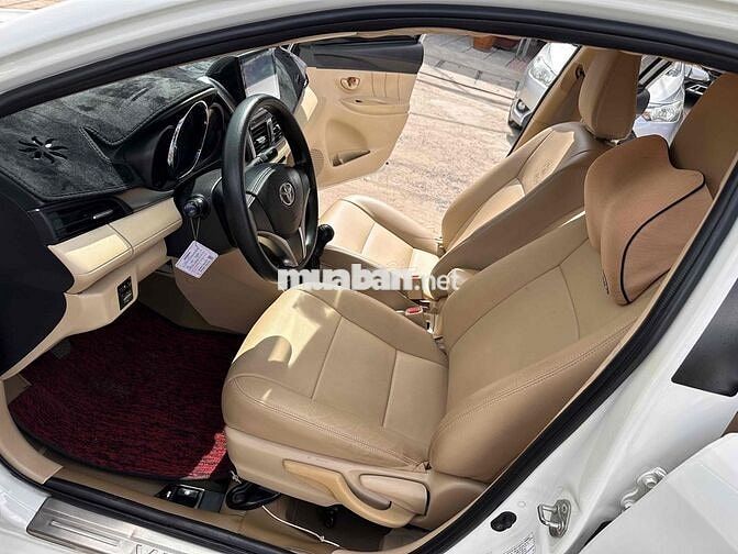 Toyota Vios 1.5E MT 2017 Số sàn Trắng