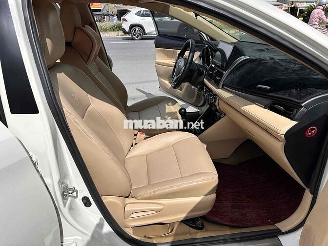 Toyota Vios 1.5E MT 2017 Số sàn Trắng