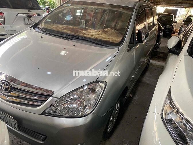 Toyota Innova V 2008 Bạc 145km
