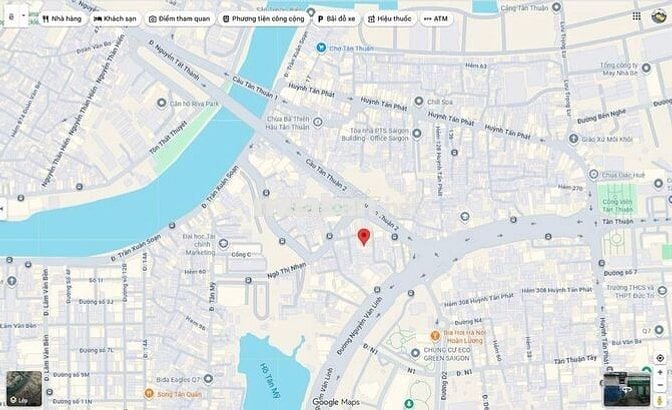 Phòng trọ cao cấp gần trường Tài Chính Marketting