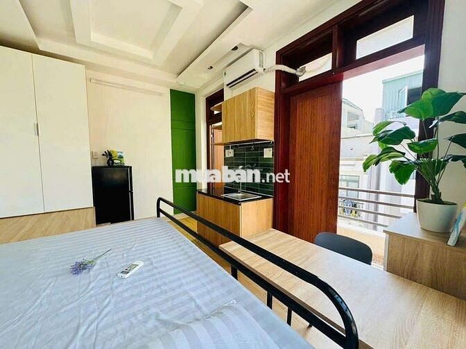 😍CĂN HỘ FULL NT BAN CÔNG CỬA SỔ TRỜI NGAY CHỢ THẠCH ĐÀ
