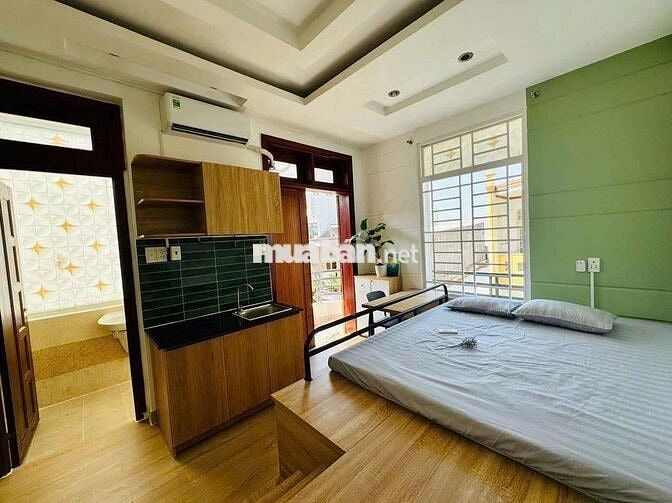 😍CĂN HỘ FULL NT BAN CÔNG CỬA SỔ TRỜI NGAY CHỢ THẠCH ĐÀ