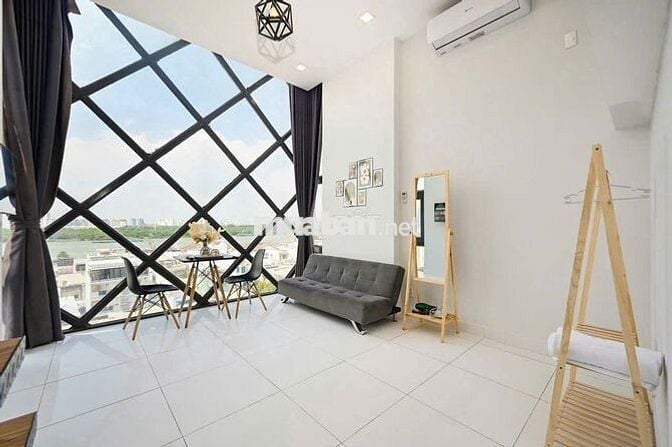 CHO THUÊ CĂN HỘ DỊCH VỤ DUPLEX 40m2 QUẬN  GẦN KCX TÂN THUẬN, NTT, UFM