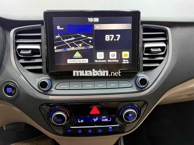 Hyundai Accent 2024 ATH 8000 km Trắng