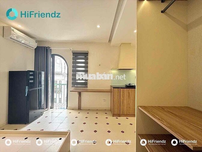 STUDIO BAN CÔNG PHÒNG RỘNG FULL NỘI THẤT NẰM GẦN ĐH VĂN LANG