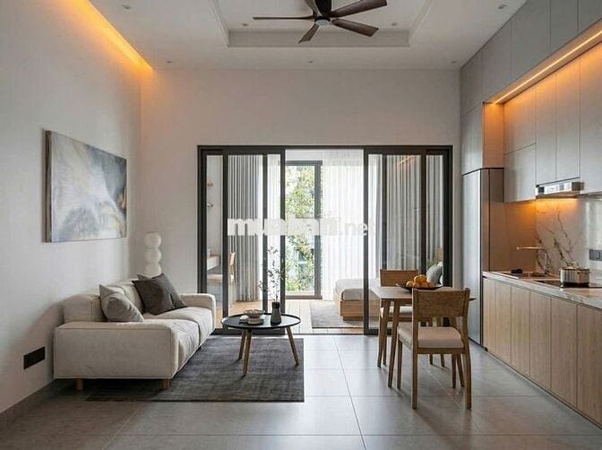 Căn Hộ 1PN Full Nội Thất | Tòa Mới Xây| Ban Công Thoáng Mát | Gần Sông