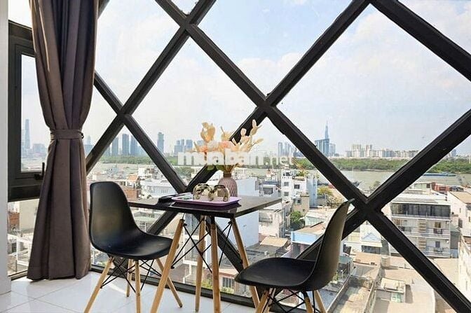 CHO THUÊ CĂN HỘ DỊCH VỤ DUPLEX 40m2 QUẬN  GẦN KCX TÂN THUẬN, NTT, UFM