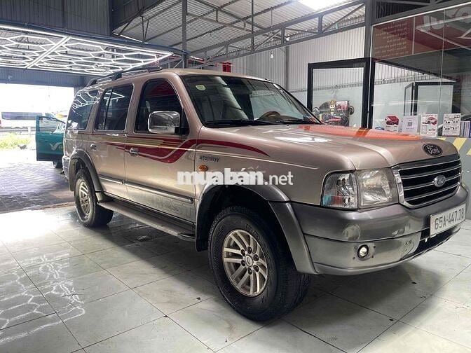 Ford Everest Turbo 2006 Vàng cát