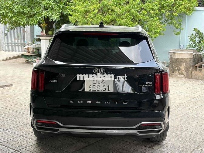 🔴 KIA Sorento Diesel 2.2 Signature 2022 Đen 7 chỗ