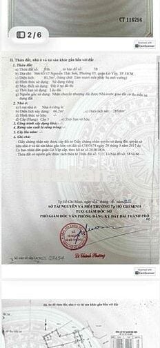 Chính Chủ Bán Toà Nhà CHDV Hẻm 566 NTS P.5 GV Giá 9,9 Tỷ 5x18 CN 81,3