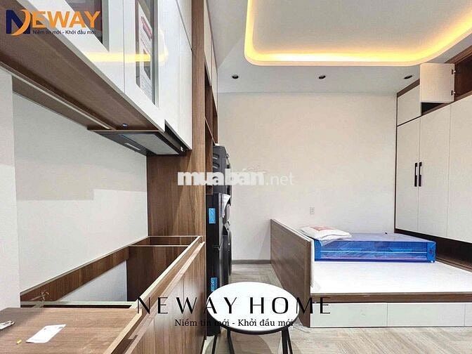 STUDIO CỬA SỔ - NEW 100% - FULL MÁY GIẶT, SẤY - NGAY LUỸ BÁN BÍCH