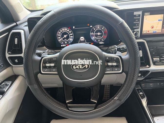 🔴 KIA Sorento Diesel 2.2 Signature 2022 Đen 7 chỗ