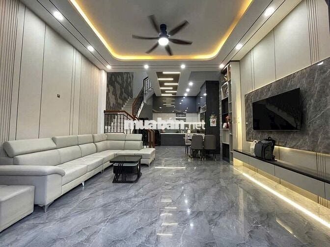 CHO THUÊ NHÀ 3 TẦNG MỚI XÂY, FULL NỘI THẤT KIỆT 268 TÔ HIỆU , 3PN