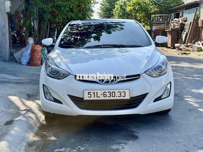 Hyundai Elantra GLS 1.8 Trắng Da 100000 km
