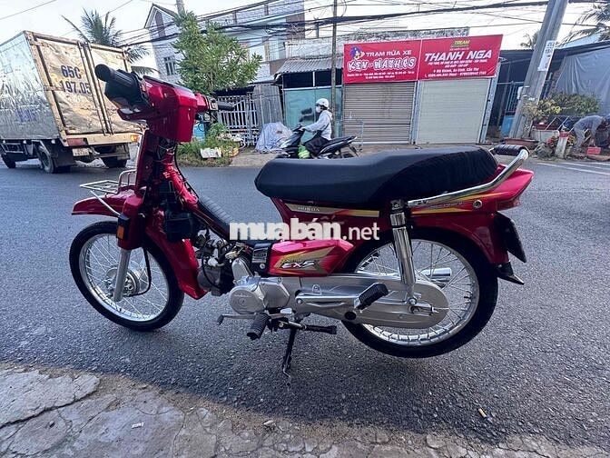 Honda Dream 50cc Đỏ đã dọn mới