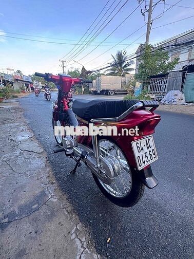 Honda Dream 50cc Đỏ đã dọn mới