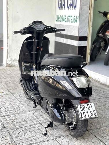 📣 Piaggio Vespa Sprint 125cc Đèn-Vuông Full Đen