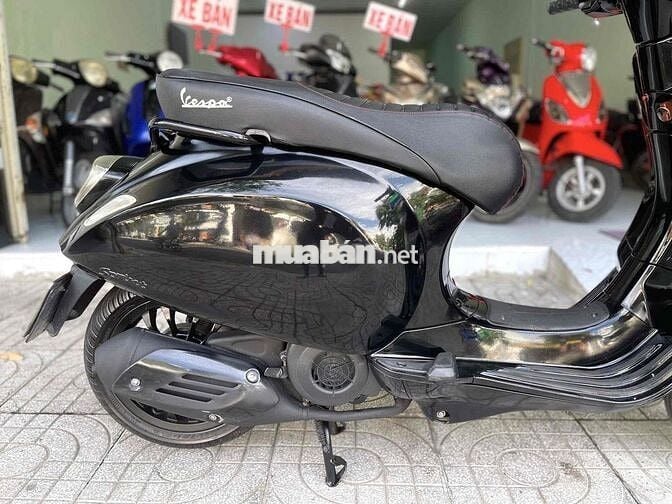 📣 Piaggio Vespa Sprint 125cc Đèn-Vuông Full Đen