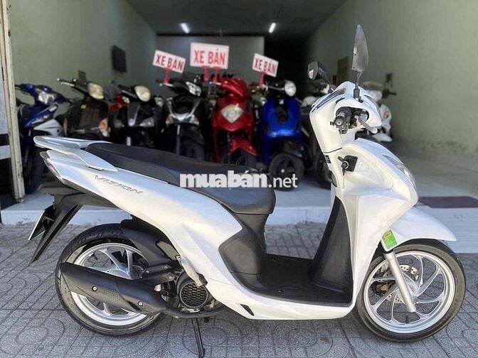 📢 Honda Vision Fi Trắng Ngọc Trinh Mẫu Mới ZiN RG